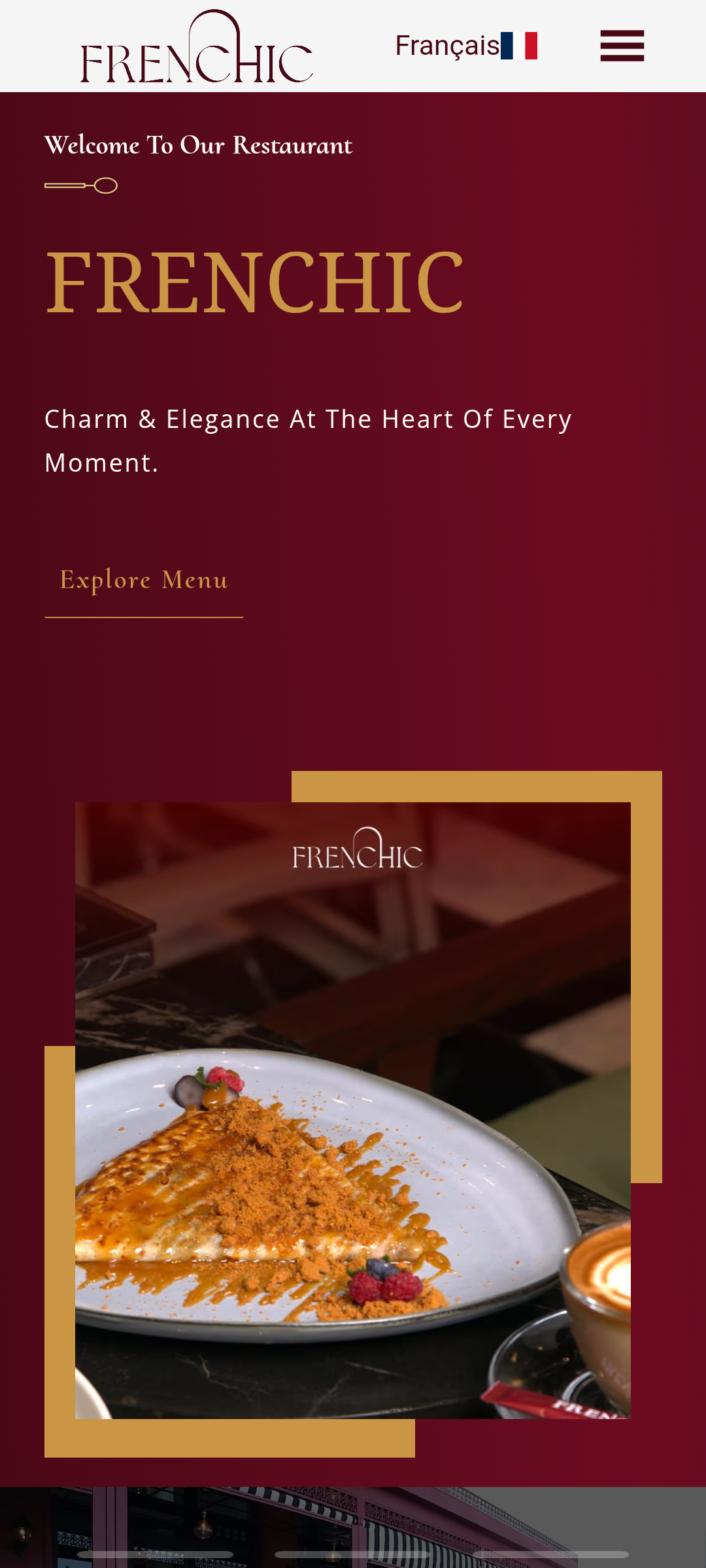 Frenchic Nouaceur mobile view