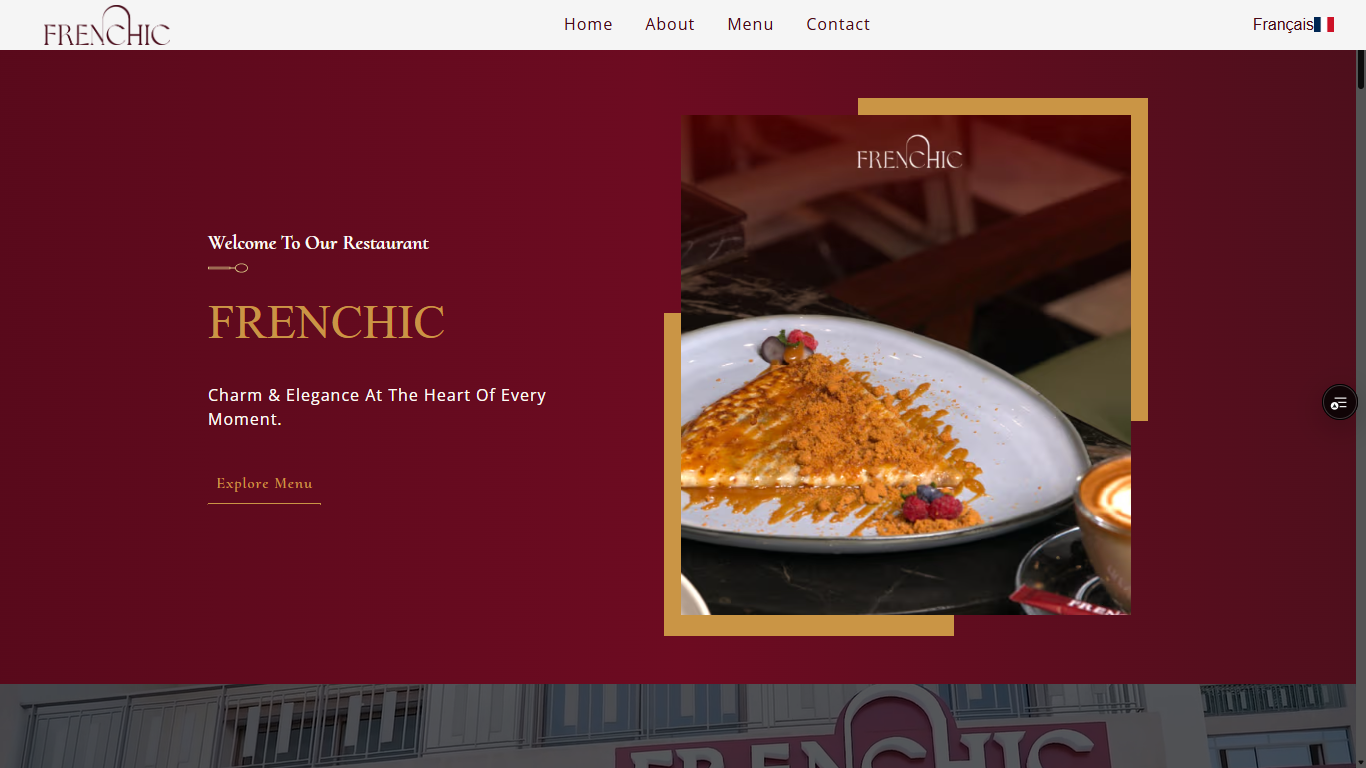 Frenchic Nouaceur website screenshot
